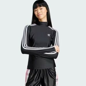 Adicolor 3-stripes Turtleneck Long Sleeve Tee